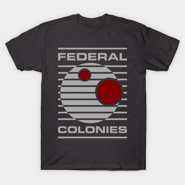 Federal Colonies T-Shirt by synaptyx